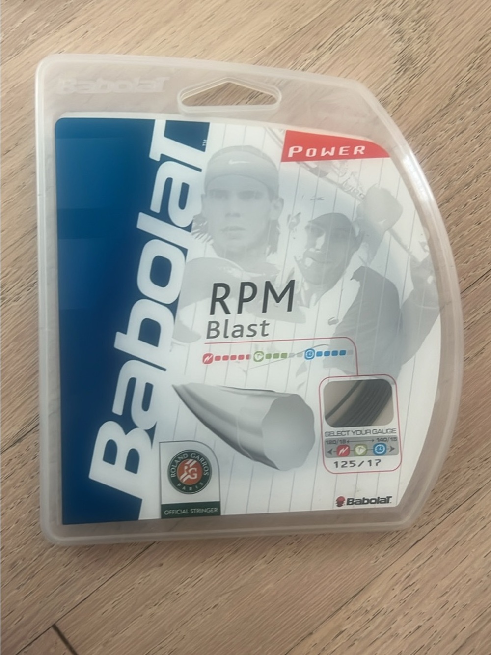 Babolat RPM Blast Tennis String - Blue/White